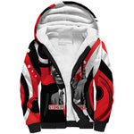 Stokely Carmichael Sherpa Hoodie Abstract Design Black Power Text Civil Rights Activist - African Pride