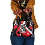Stokely Carmichael Shoulder Handbag Abstract Design Black Power Text Civil Rights Activist - African Pride