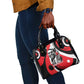 Stokely Carmichael Shoulder Handbag Abstract Design Black Power Text Civil Rights Activist - African Pride
