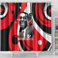 Stokely Carmichael Shower Curtain Abstract Design Black Power Text Civil Rights Activist - African Pride