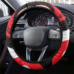 Stokely Carmichael Steering Wheel Cover Abstract Design Black Power Text Civil Rights Activist - African Pride