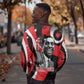 Stokely Carmichael Sweatshirt Abstract Design Black Power Text Civil Rights Activist - African Pride