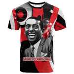 Stokely Carmichael T shirt Abstract Design Black Power Text Civil Rights Activist - African Pride