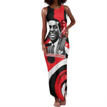 Stokely Carmichael Tank Maxi Dress Abstract Design Black Power Text Civil Rights Activist - African Pride