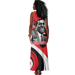 Stokely Carmichael Tank Maxi Dress Abstract Design Black Power Text Civil Rights Activist - African Pride