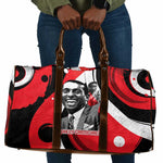Stokely Carmichael Travel Bag Abstract Design Black Power Text Civil Rights Activist - African Pride