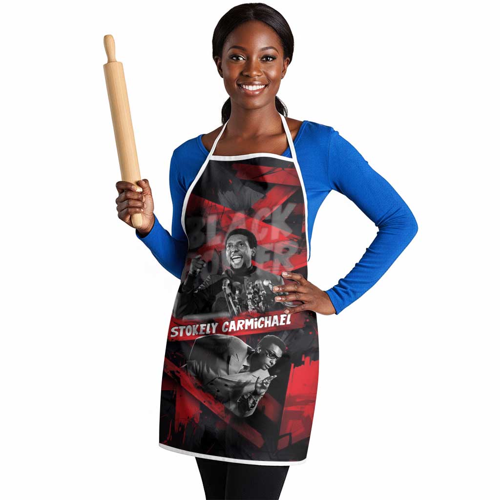 Stokely Carmichael Apron Graphic Design Black Power Quote Powerful Speech Civil Rights - African Pride