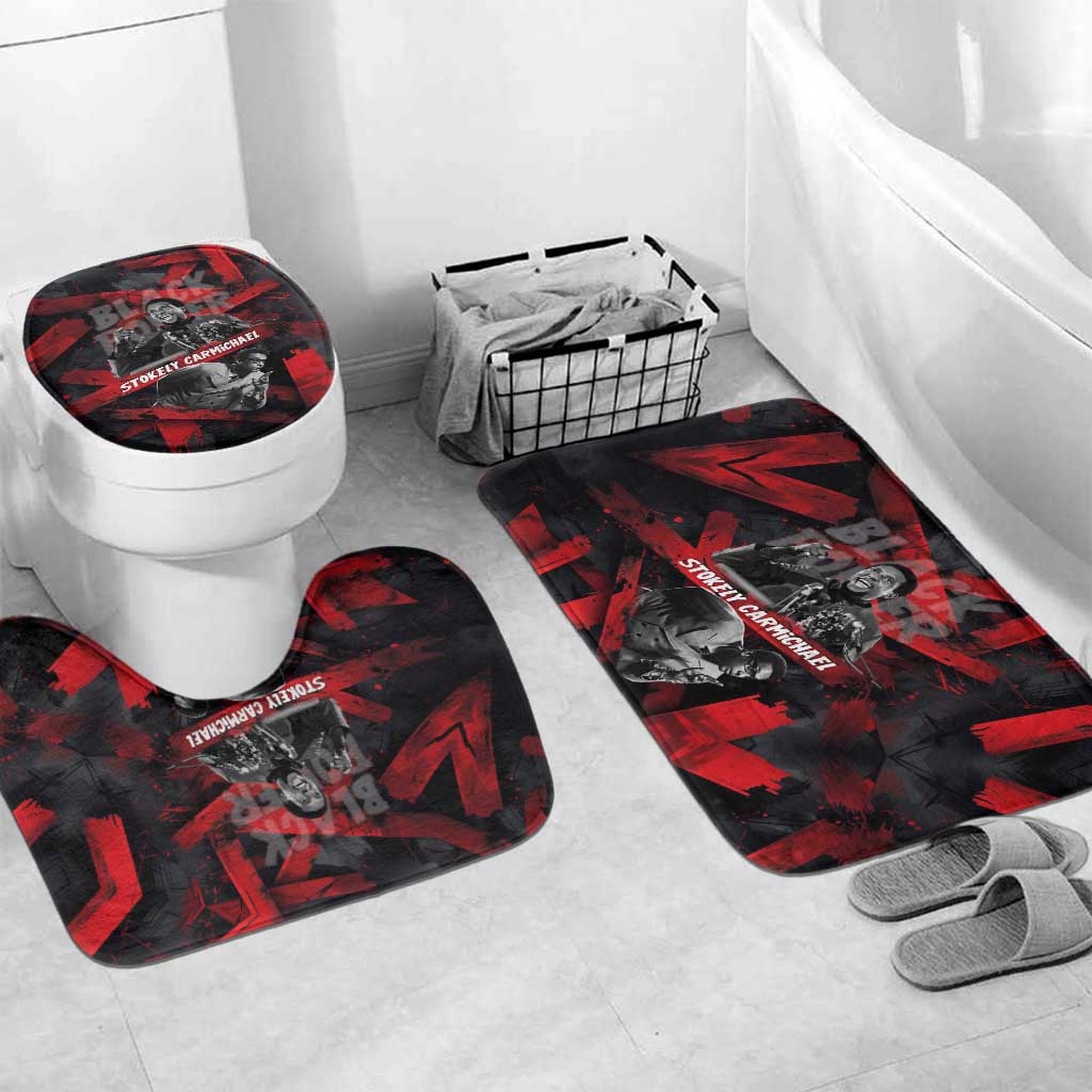 Stokely Carmichael Bathroom Set Graphic Design Black Power Quote Powerful Speech Civil Rights - African Pride