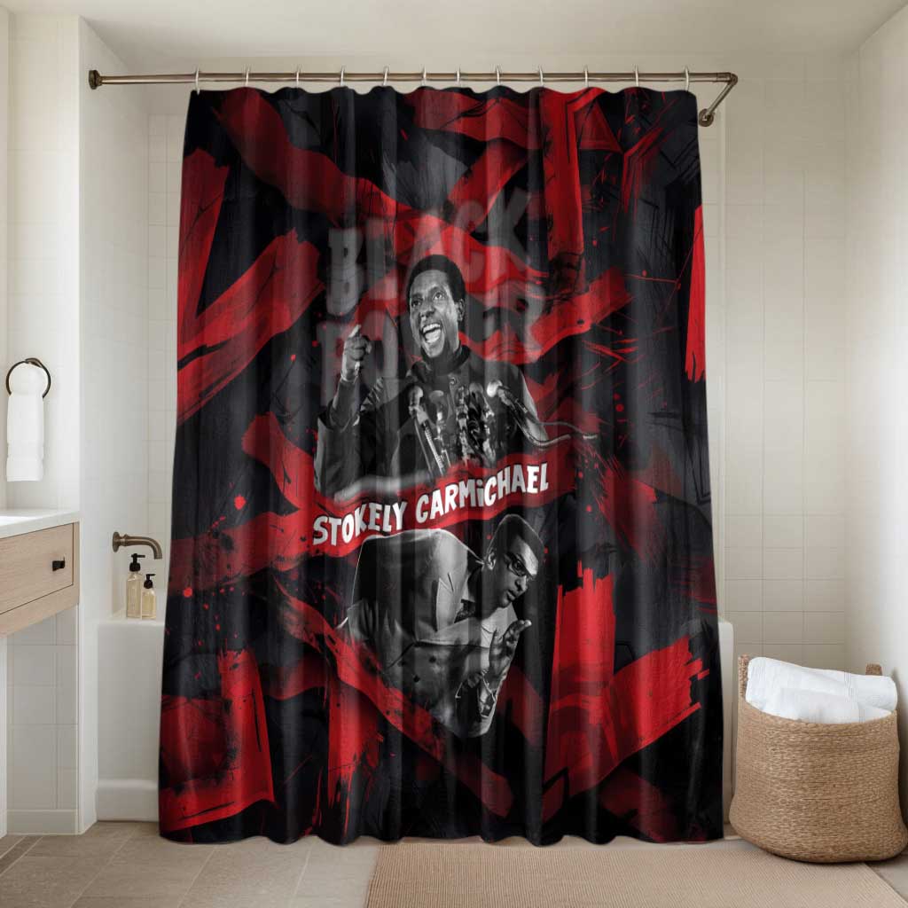 Stokely Carmichael Bathroom Set Graphic Design Black Power Quote Powerful Speech Civil Rights - African Pride