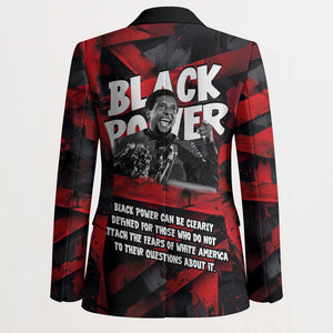 Stokely Carmichael Blazer Graphic Design Black Power Quote Powerful Speech Civil Rights - African Pride