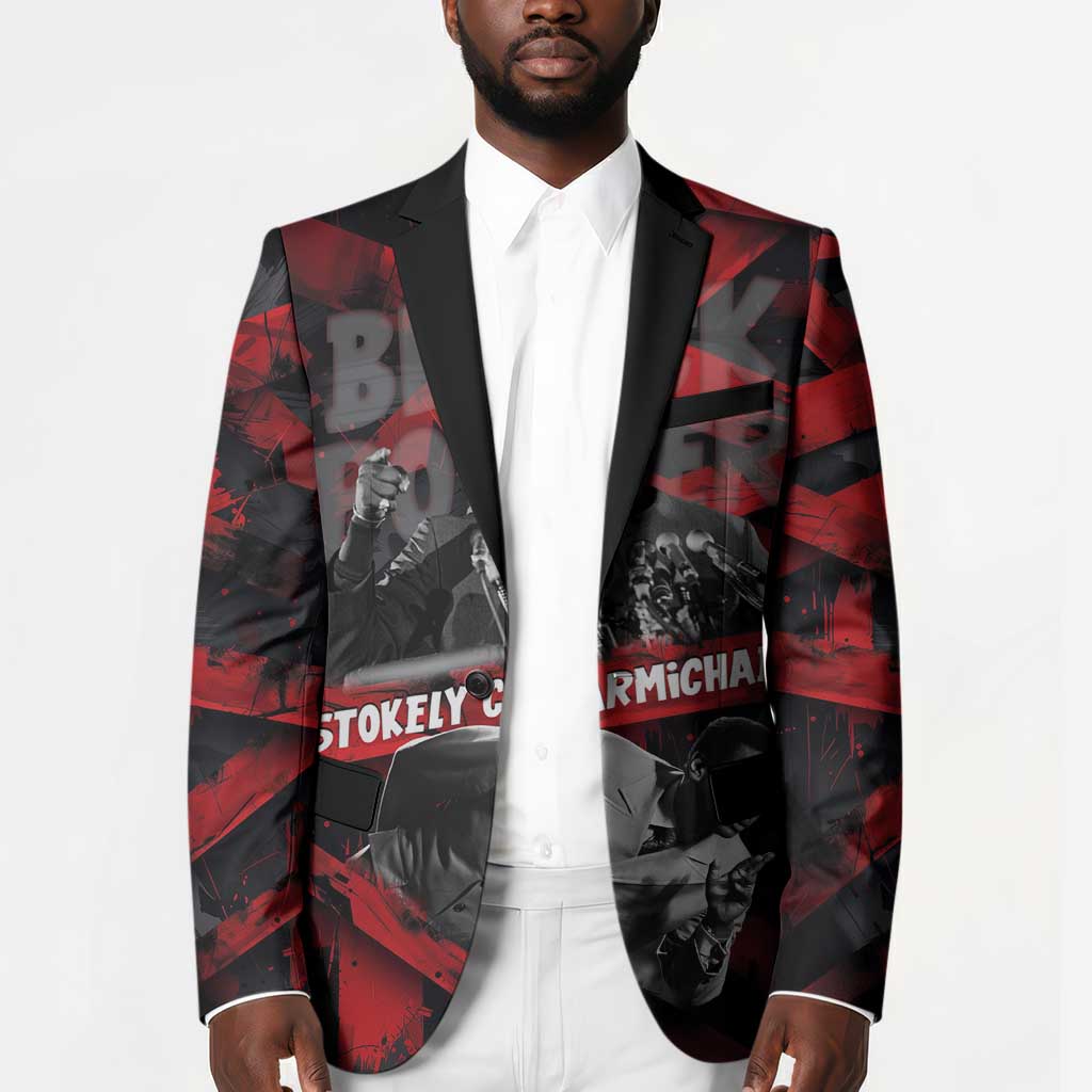 Stokely Carmichael Blazer Graphic Design Black Power Quote Powerful Speech Civil Rights - African Pride