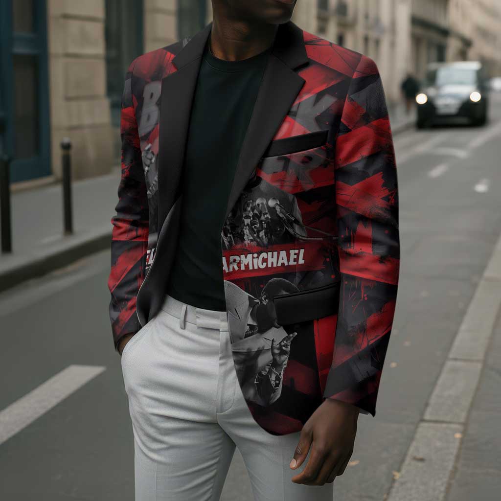 Stokely Carmichael Blazer Graphic Design Black Power Quote Powerful Speech Civil Rights - African Pride