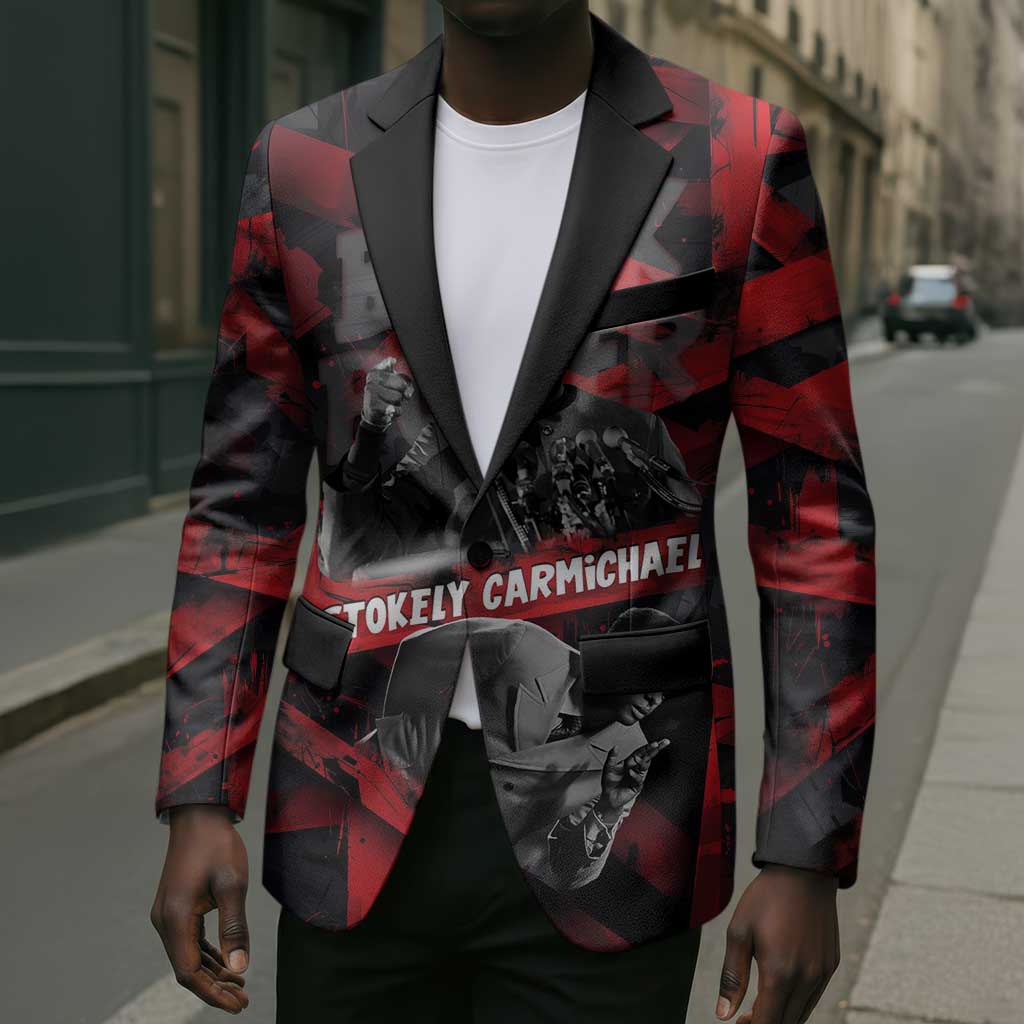Stokely Carmichael Blazer Graphic Design Black Power Quote Powerful Speech Civil Rights - African Pride