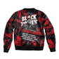 Stokely Carmichael Bomber Jacket Graphic Design Black Power Quote Powerful Speech Civil Rights - African Pride