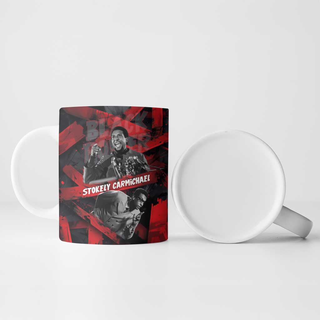 Stokely Carmichael Ceramic Mug Graphic Design Black Power Quote Powerful Speech Civil Rights - African Pride
