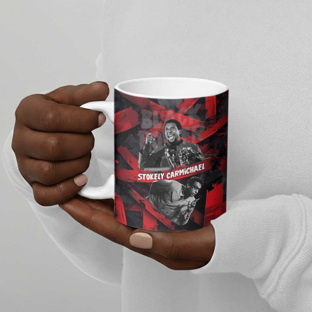 Stokely Carmichael Ceramic Mug Graphic Design Black Power Quote Powerful Speech Civil Rights - African Pride