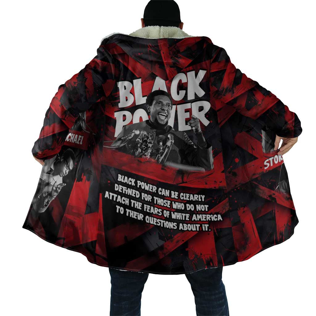 Stokely Carmichael Cloak Graphic Design Black Power Quote Powerful Speech Civil Rights - African Pride