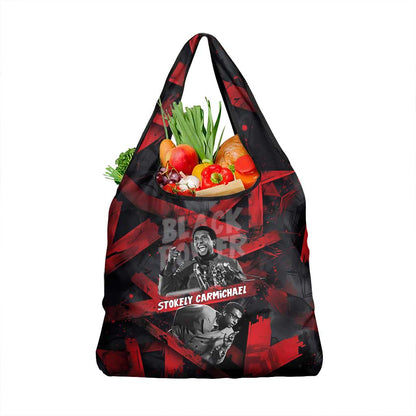 Stokely Carmichael Grocery Bag Graphic Design Black Power Quote Powerful Speech Civil Rights - African Pride