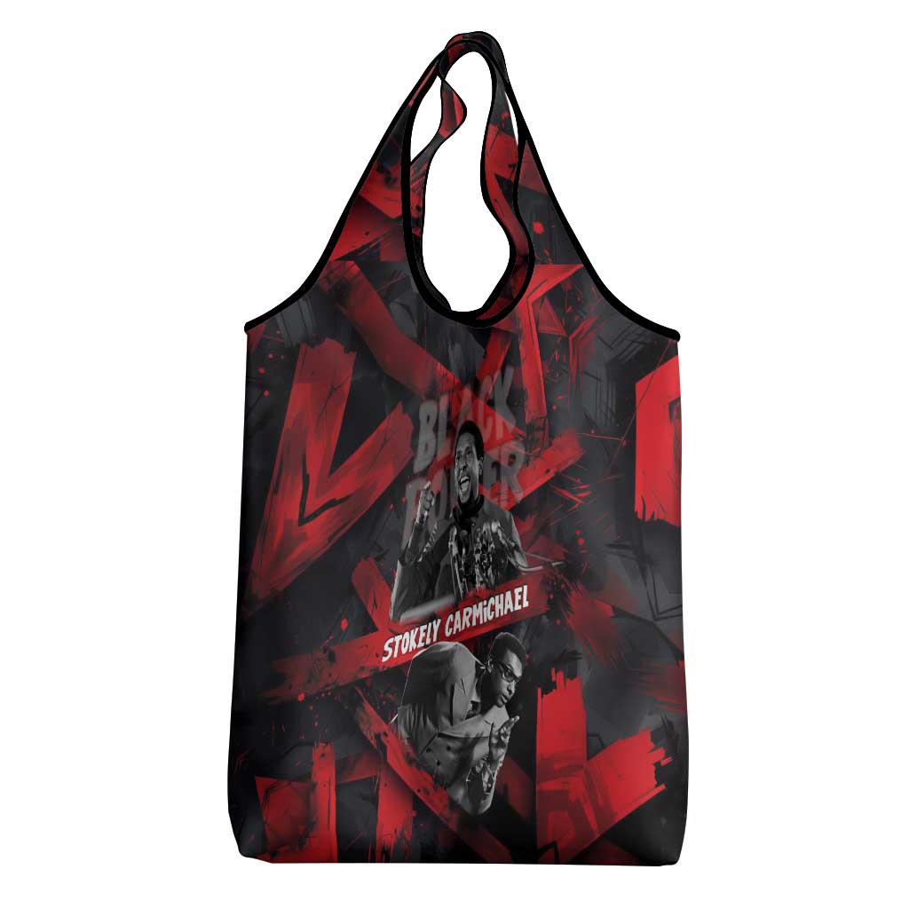 Stokely Carmichael Grocery Bag Graphic Design Black Power Quote Powerful Speech Civil Rights - African Pride