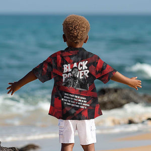 Stokely Carmichael Kid Hawaiian Shirt Graphic Design Black Power Quote Powerful Speech Civil Rights - African Pride