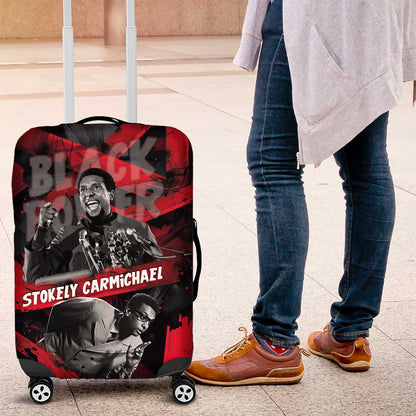 Stokely Carmichael Luggage Cover Graphic Design Black Power Quote Powerful Speech Civil Rights - African Pride