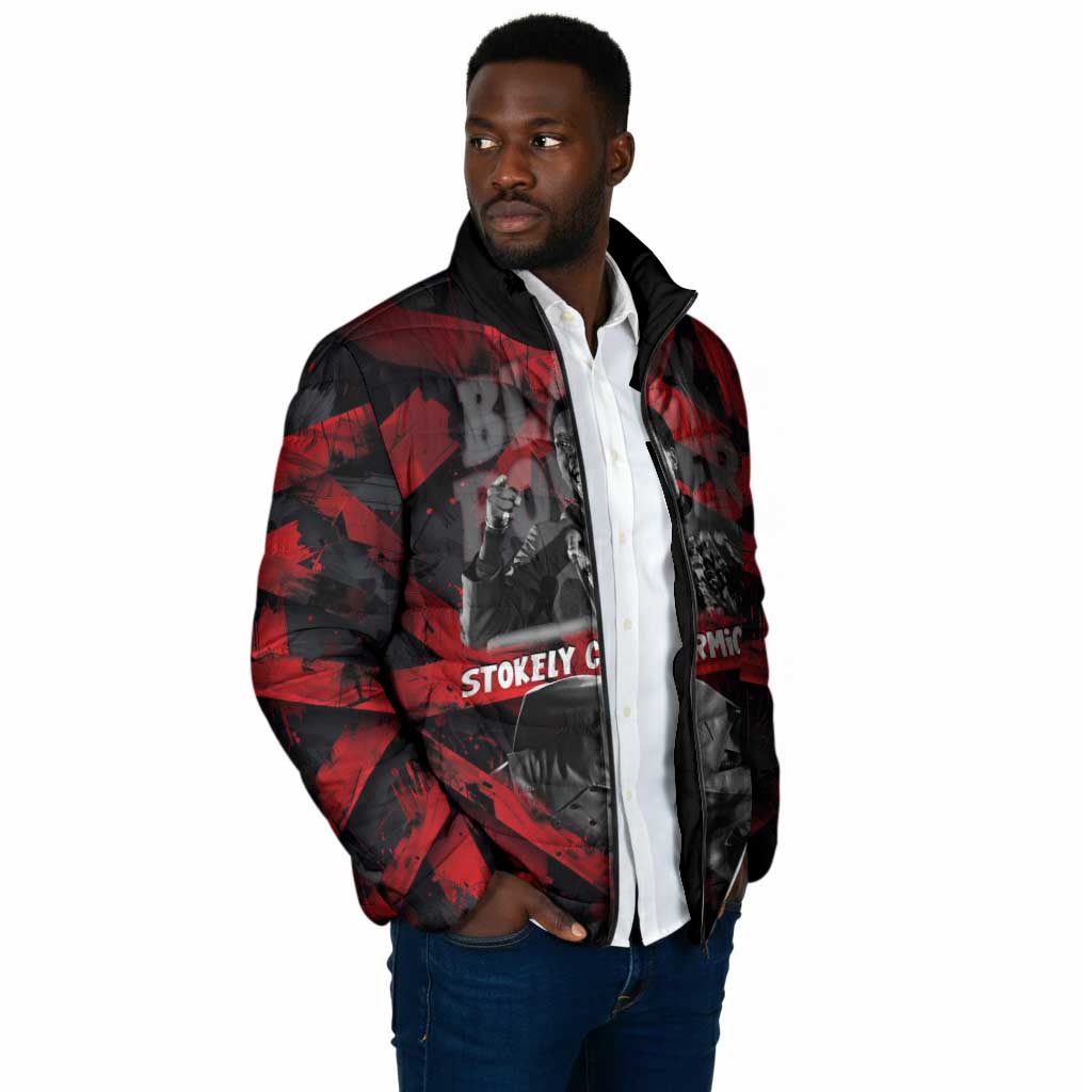 Stokely Carmichael Padded Jacket Graphic Design Black Power Quote Powerful Speech Civil Rights - African Pride