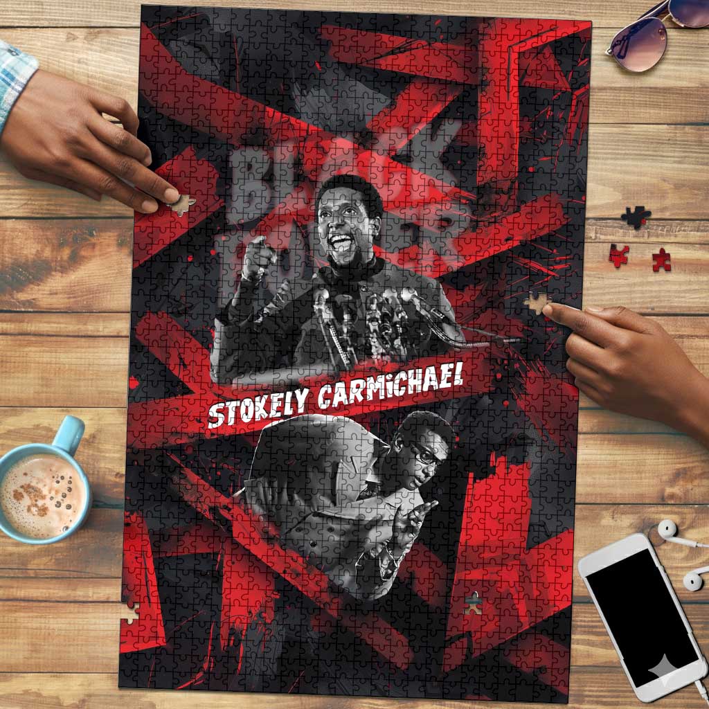 Stokely Carmichael Puzzle Graphic Design Black Power Quote Powerful Speech Civil Rights - African Pride