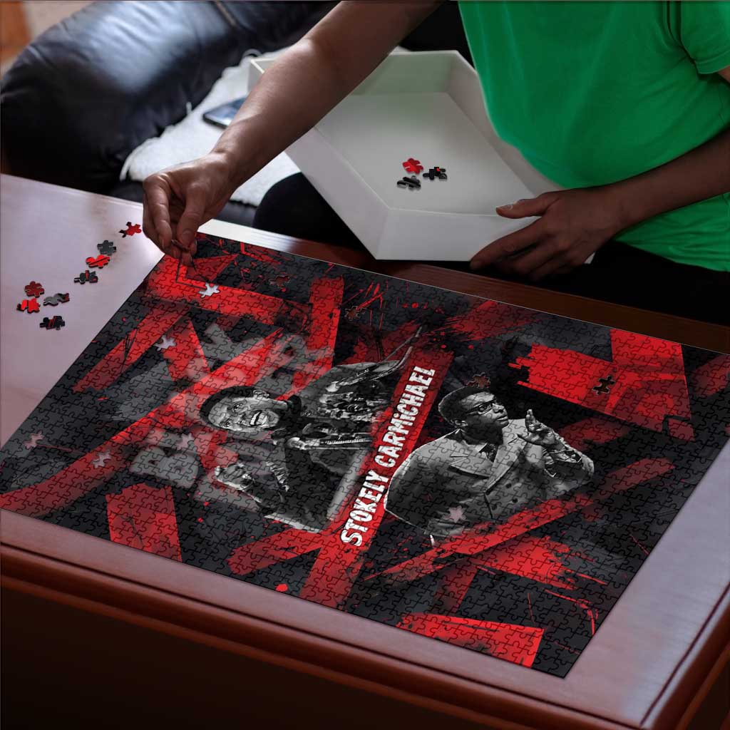 Stokely Carmichael Puzzle Graphic Design Black Power Quote Powerful Speech Civil Rights - African Pride