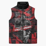 Stokely Carmichael Sleeveless Puffer Jacket Graphic Design Black Power Quote Powerful Speech Civil Rights - African Pride