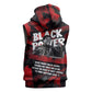 Stokely Carmichael Sleeveless Zip Hoodie Graphic Design Black Power Quote Powerful Speech Civil Rights - African Pride