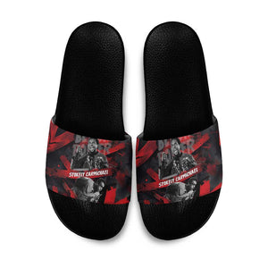 Stokely Carmichael Slide Sandals Graphic Design Black Power Quote Powerful Speech Civil Rights - African Pride
