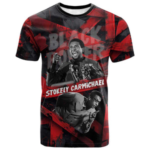 Stokely Carmichael T shirt Graphic Design Black Power Quote Powerful Speech Civil Rights - African Pride