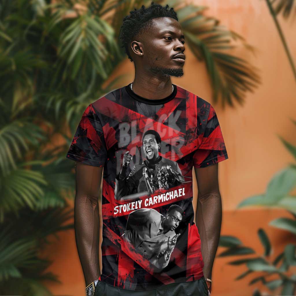 Stokely Carmichael T shirt Graphic Design Black Power Quote Powerful Speech Civil Rights - African Pride