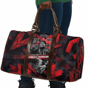 Stokely Carmichael Travel Bag Graphic Design Black Power Quote Powerful Speech Civil Rights - African Pride