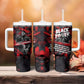 Stokely Carmichael Tumbler With Handle Graphic Design Black Power Quote Powerful Speech Civil Rights - African Pride