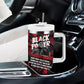 Stokely Carmichael Tumbler With Handle Graphic Design Black Power Quote Powerful Speech Civil Rights - African Pride