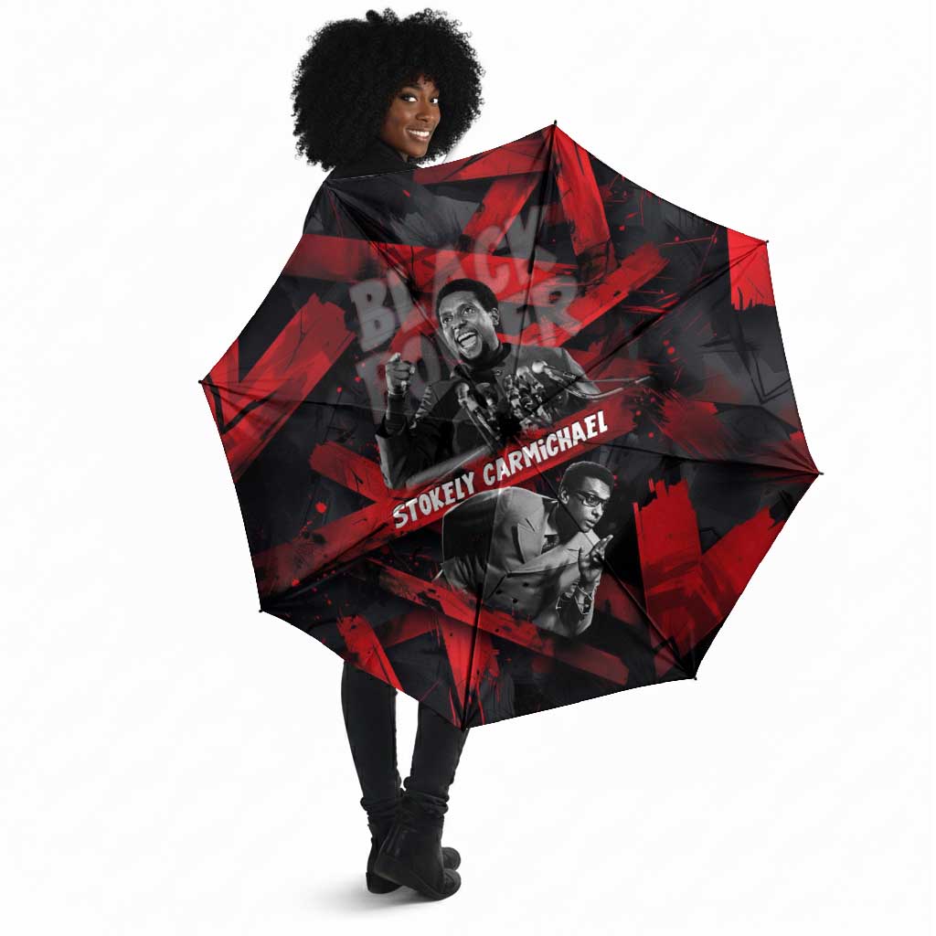 Stokely Carmichael Umbrella Graphic Design Black Power Quote Powerful Speech Civil Rights - African Pride