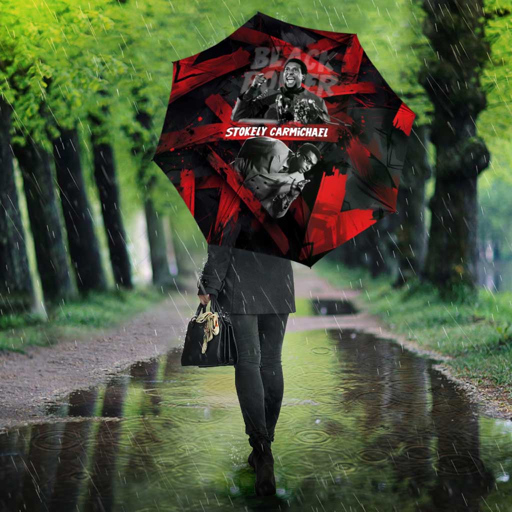 Stokely Carmichael Umbrella Graphic Design Black Power Quote Powerful Speech Civil Rights - African Pride