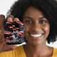 Stokely Carmichael AirPods Case American Flag Background Black Power Quote Civil Rights Leader Powerful Speech - African Pride
