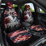 Stokely Carmichael Car Seat Cover American Flag Background Black Power Quote Civil Rights Leader Powerful Speech - African Pride