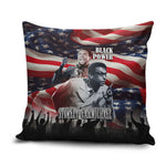 Stokely Carmichael Pillow Cover American Flag Background Black Power Quote Civil Rights Leader Powerful Speech - African Pride