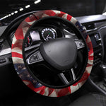 Stokely Carmichael Steering Wheel Cover American Flag Background Black Power Quote Civil Rights Leader Powerful Speech - African Pride