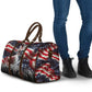 Stokely Carmichael Travel Bag American Flag Background Black Power Quote Civil Rights Leader Powerful Speech - African Pride