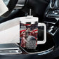 Stokely Carmichael Tumbler With Handle American Flag Background Black Power Quote Civil Rights Leader Powerful Speech - African Pride
