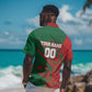 Personalized Morocco Football Hawaiian Shirt Geometric Star Flag Soccer National Pride
