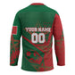 Personalized Morocco Football Hockey Jersey Geometric Star Flag Soccer National Pride