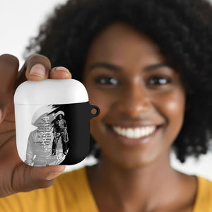 Nat Love AirPods Case Deadwood Dick Legendary Black Cowboy - Famous Outlaw Quote