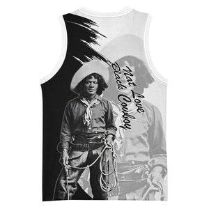 Nat Love Basketball Jersey Deadwood Dick Legendary Black Cowboy - Famous Outlaw Quote