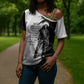 Nat Love Cross Shoulder Shirt Deadwood Dick Legendary Black Cowboy - Famous Outlaw Quote