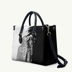 Nat Love Leather Bag Deadwood Dick Legendary Black Cowboy - Famous Outlaw Quote